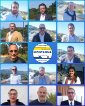I candidati della lista civica "Competenze valori per Capoliveri" con Walter Montagna