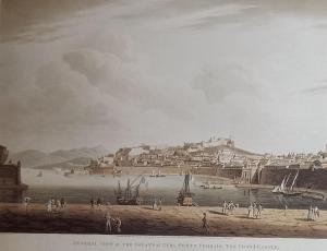 Fortezza della Linguella e sua torre nell&#039;Ottocento