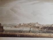 Fortezza della Linguella e sua torre nell'Ottocento