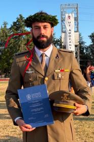 Lorenzo Mosso si laurea con il massimo dei voti e diventa Maresciallo dell'Esercito