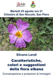 Silvano Landi a San Piero per raccontare il tesoro vegetale dell'Elba