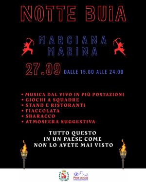 Il 27 settembre la Notte Buia a Marciana Marina