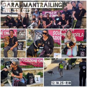 Gara di Mantrailing Sportivo CSEN organizzata da Let’s Dog asd