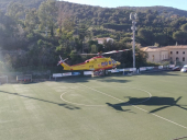 Prelevata dal Pegaso a Marciana Marina e trasferita a Grosseto un'infartuata