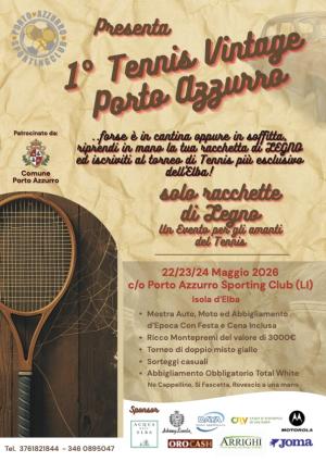 Il Vintage è sempre di moda e Porto Azzurro lo promuove con il Tennis