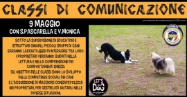 Il 9 maggio tornano all&#039;Elba le &quot;Classi di comunicazione e socializzazione&quot; con Let&#039;s Dog a.s.d.