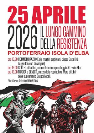 A Portoferraio un corteo per il 25 Aprile: l’invito alla partecipazione