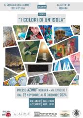 Il Circolo degli Artisti a Novara con la mostra "I Colori di un'Isola"