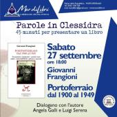 A MardiLibri la presentazione di "Portoferraio dal 1900 al 1949" di Giovanni Frangioni