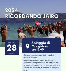 Ricordando Jairo, Mercoledì "Nuotiamo Insieme" a Margidore