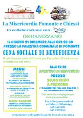 A Pomonte cena di beneficenza per l'acquisto di una nuova ambulanza