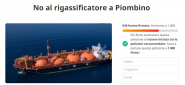 Già in 600 (a Piombino) firmano contro il rigassificatore