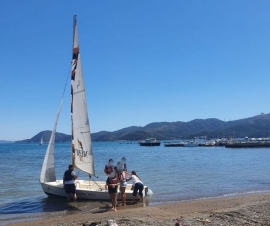 L'approccio alla vela dei ragazzi dell'Istituto Comprensivo "Pertini"