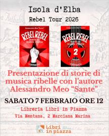 A Libri in Piazza la presentazione di "Rebel Rebel – storie di musica ribelle"