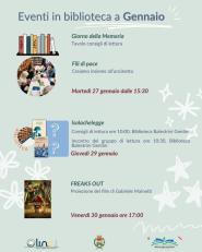 I prossimi eventi in programma alla biblioteca di Campo
