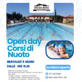 Riapre la piscina del Polo Sportivo marinese: al via i corsi estivi di nuoto e acquagym