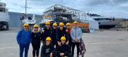 La Quarta Professionale del Foresi in visita al Cantiere Navale ESAOM Cesa