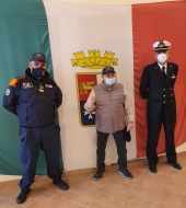 L'infartuato salvato "avventurosamente" ringrazia la Guardia Costiera