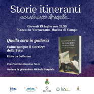 Massimo Nava a Campo con il suo ultimo libro "Quella sera in galleria. Come nacque il Corriere della sera"