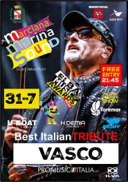 Stasera a Marciana Marina c'è il tributo a Vasco Rossi con la Diapason Band