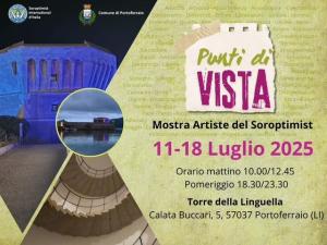 Stasera alla Linguella l&#039;inaugurazione della mostra &quot;Punti di vista. Le Parole delle Artiste&quot;