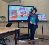 Diploma all'Accademia di Belle Arti di Firenze per Giulia Degli Innocenti con una tesi su Llewelyn Lloyd